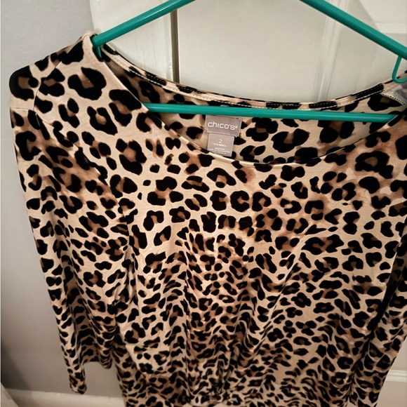 Chico's Tops - Chico's Animal Print Top